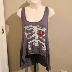 Fun Skelton LOOSE tank top!